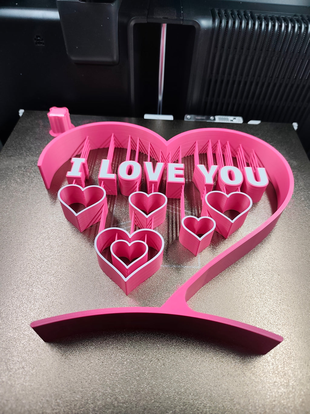 ❤️ Dekorativno srce I Love You