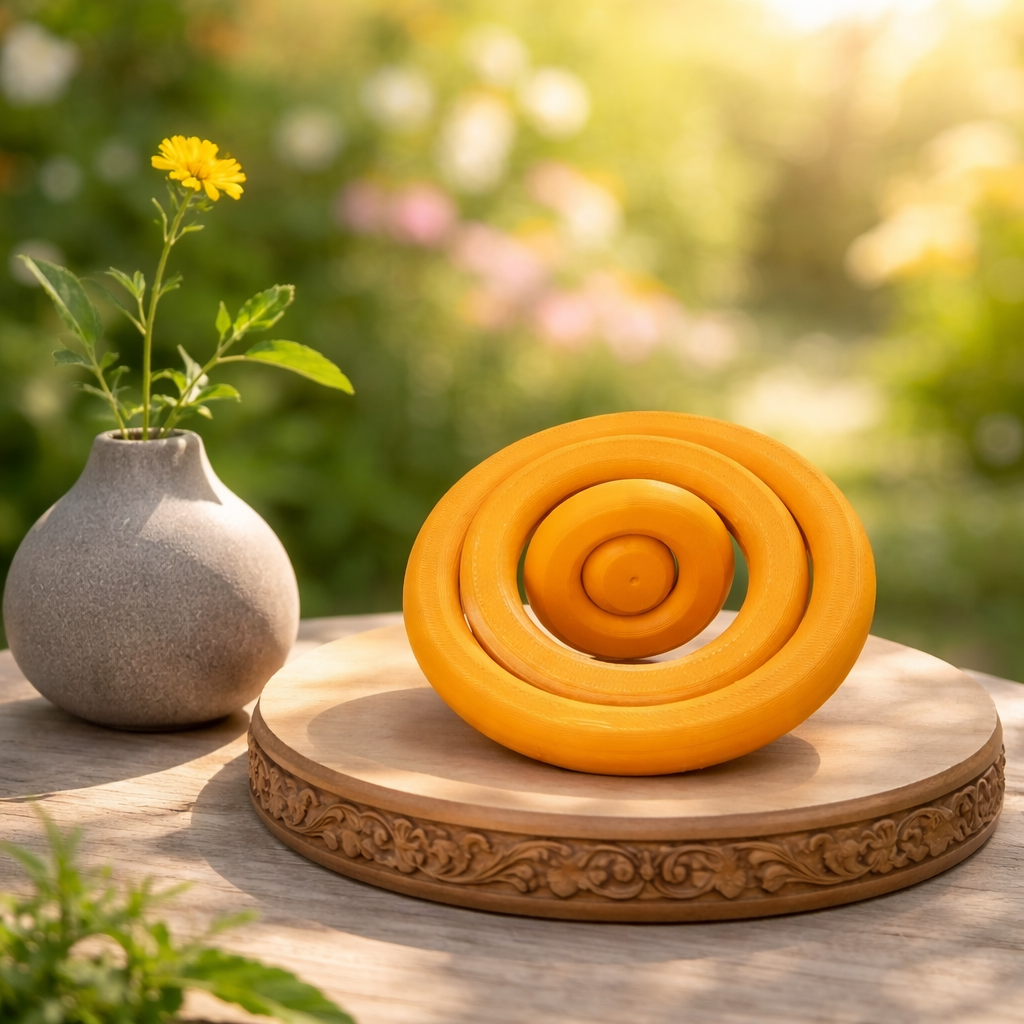 Spiralni fidget – antistresni 3D pripomoček