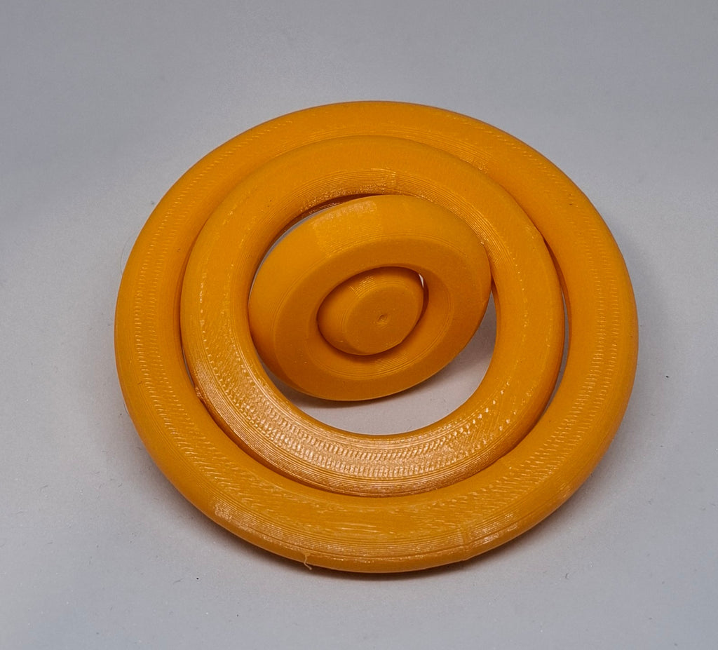 Spiralni fidget – antistresni 3D pripomoček